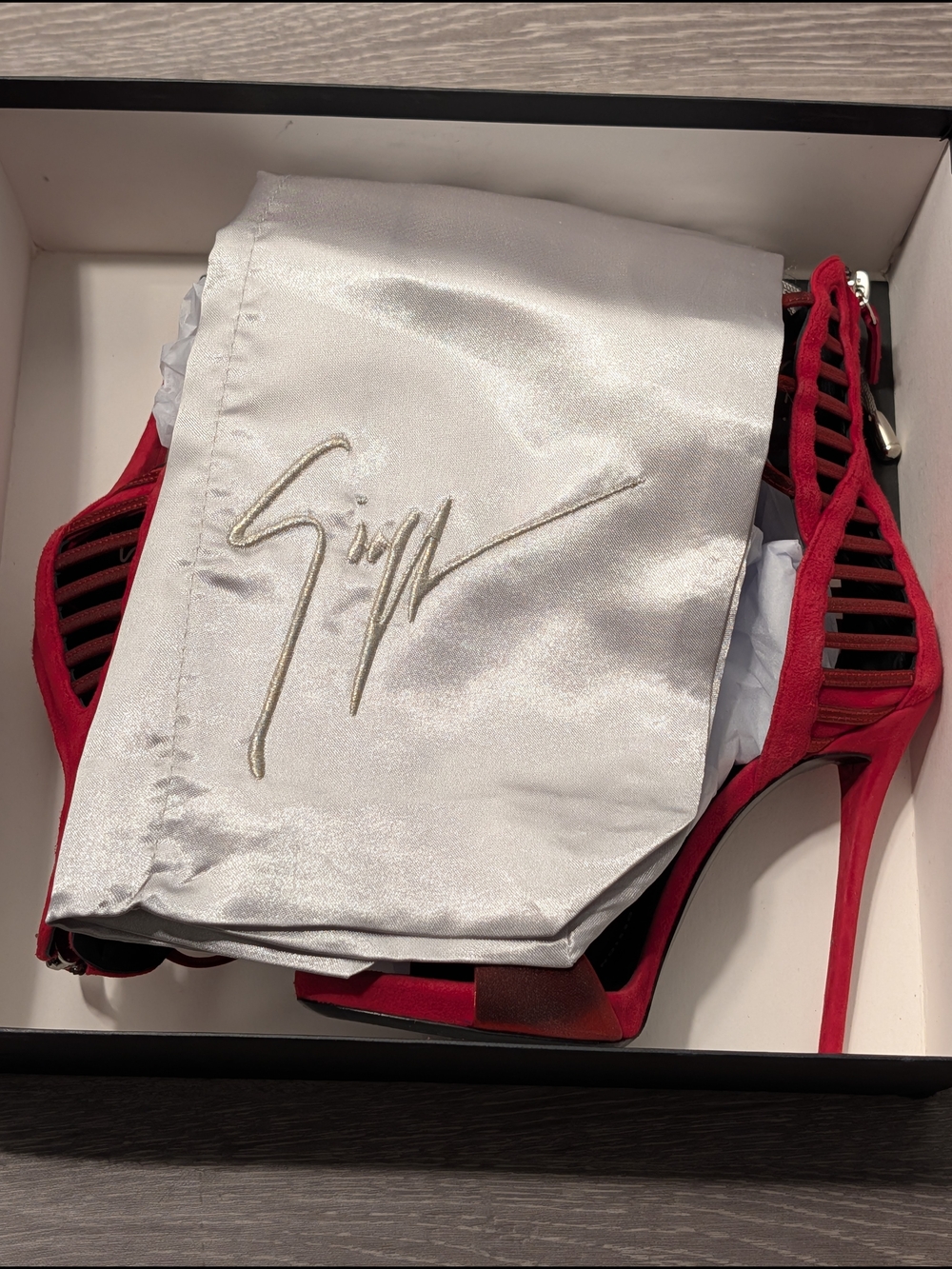 Authentic Guiseppe Zannoti Heeled Sandals - Picture 6 of 8